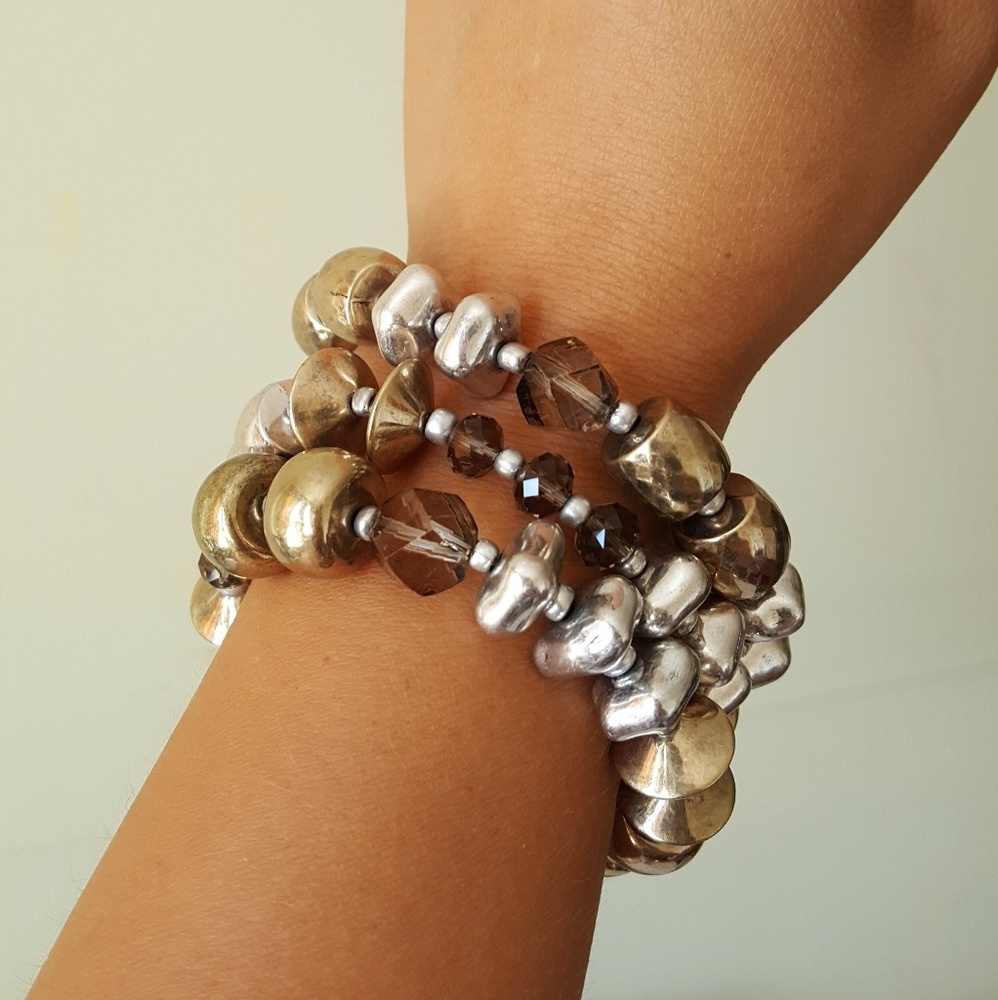 Gold mine bracelet