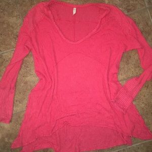 Free people Sunset park thermal top