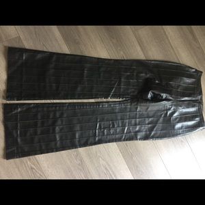 Zara Faux Leads leather pants