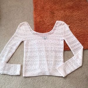 American Eagle light sweater size M