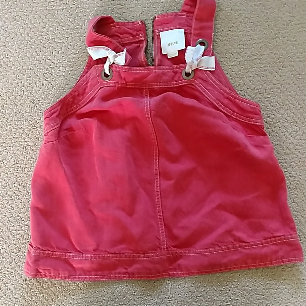 Anthropologie , maeve pink overall top