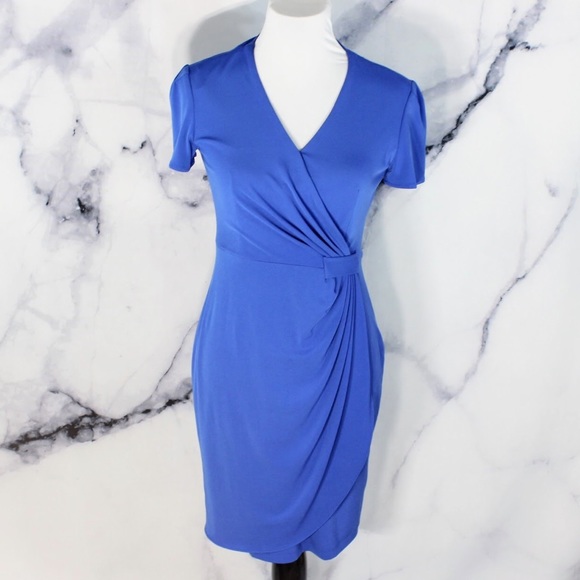 eliza j faux wrap dress