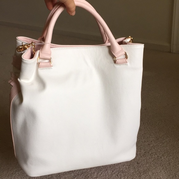 NWT Betsey Johnson Pleat&Thank You Blush Purse - Picture 2 of 6