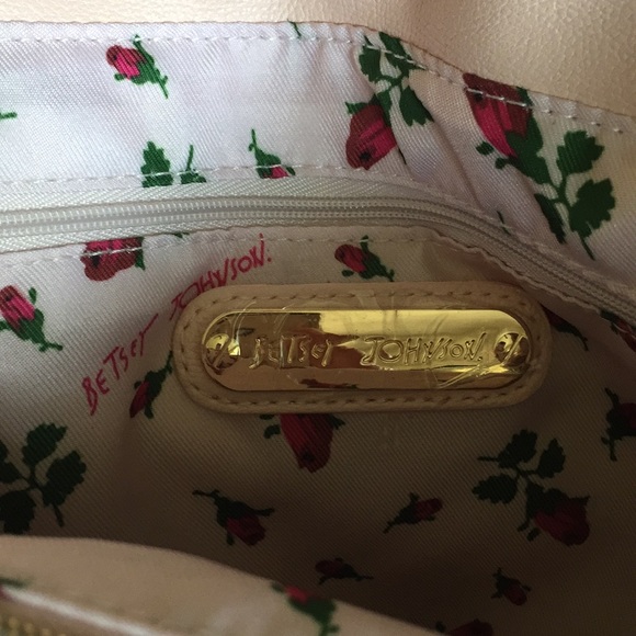 NWT Betsey Johnson Pleat&Thank You Blush Purse - Picture 4 of 6
