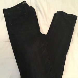American Eagle black skinny jeans