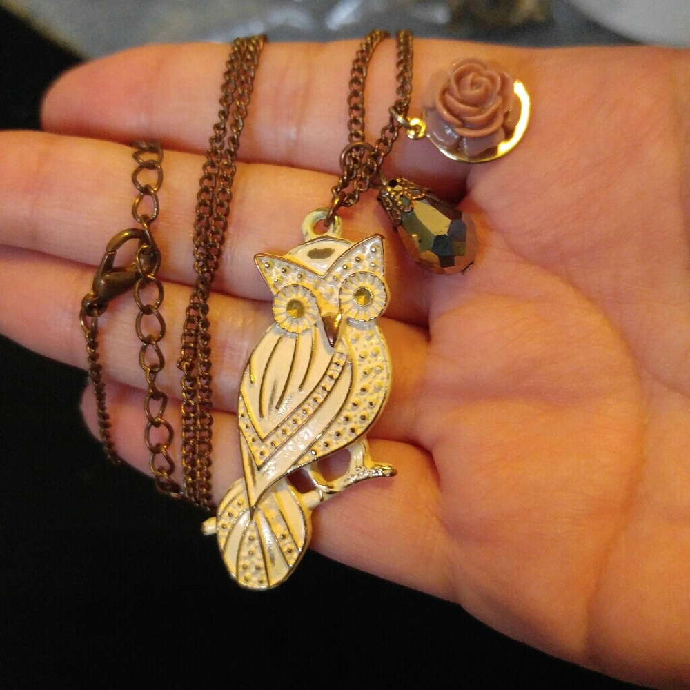 Owl necklace