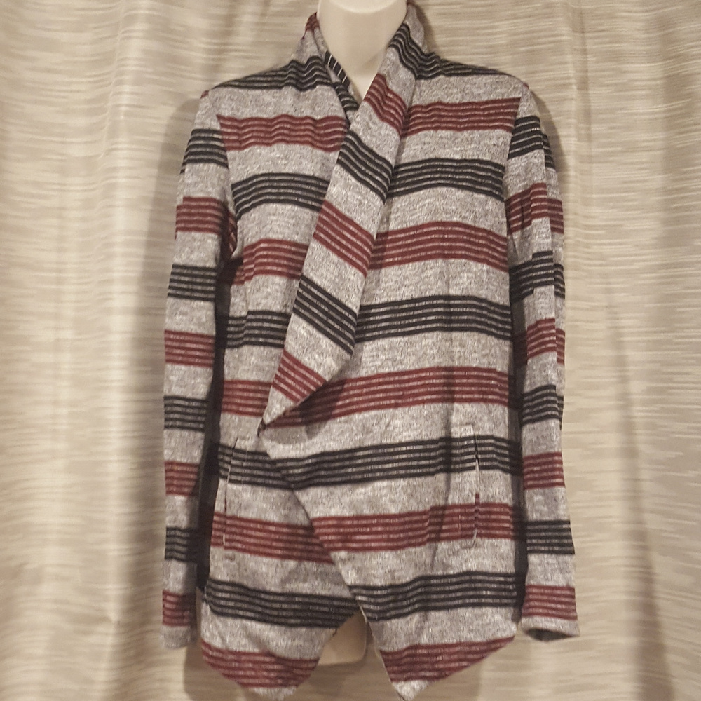 Womens long sleeve cross over sweater