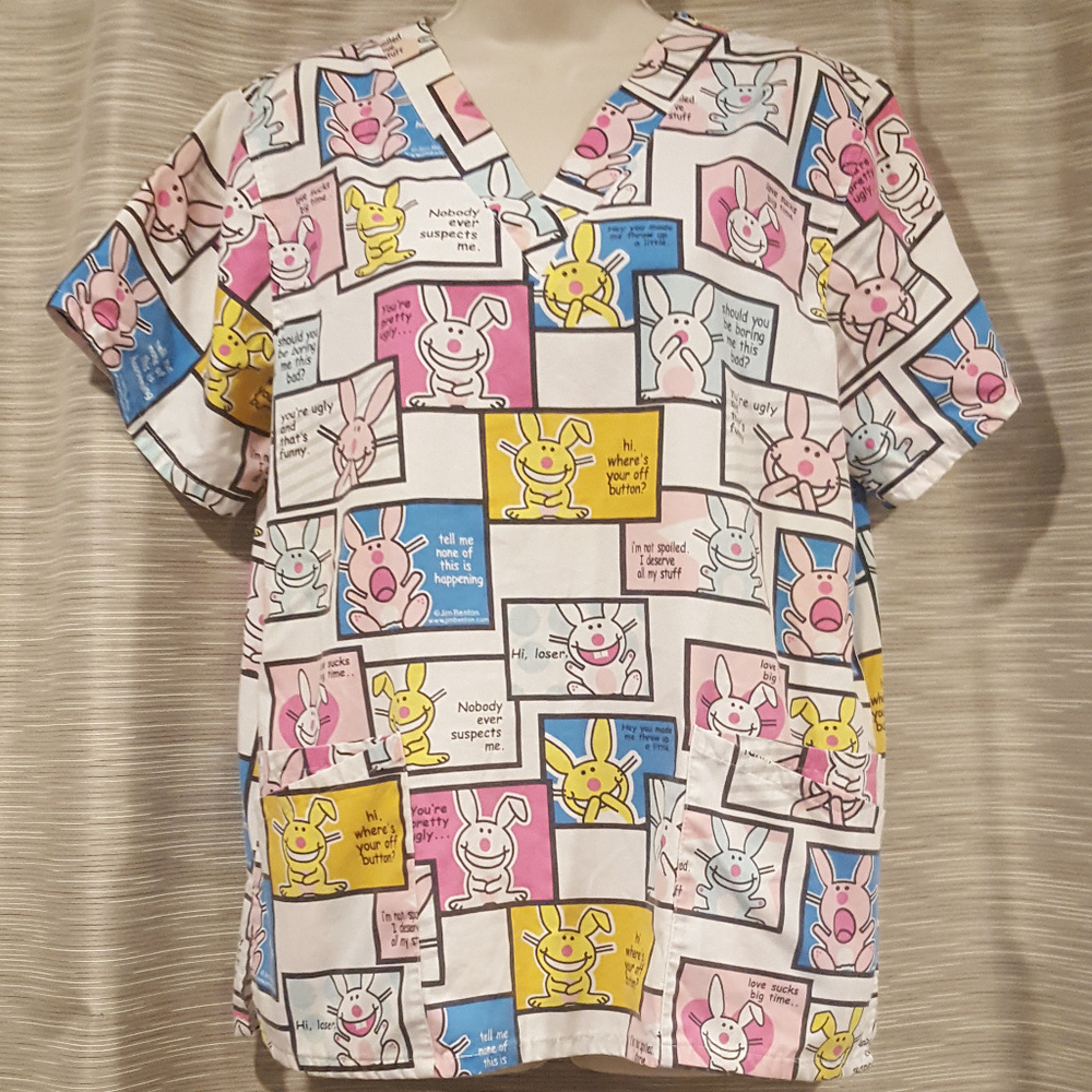 Womens scrub top