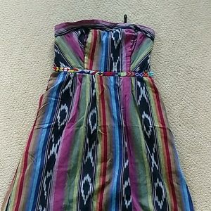 Anthropologie navajo multi colored dress