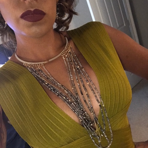 Deep v neck backless dress - Picture 5 of 5