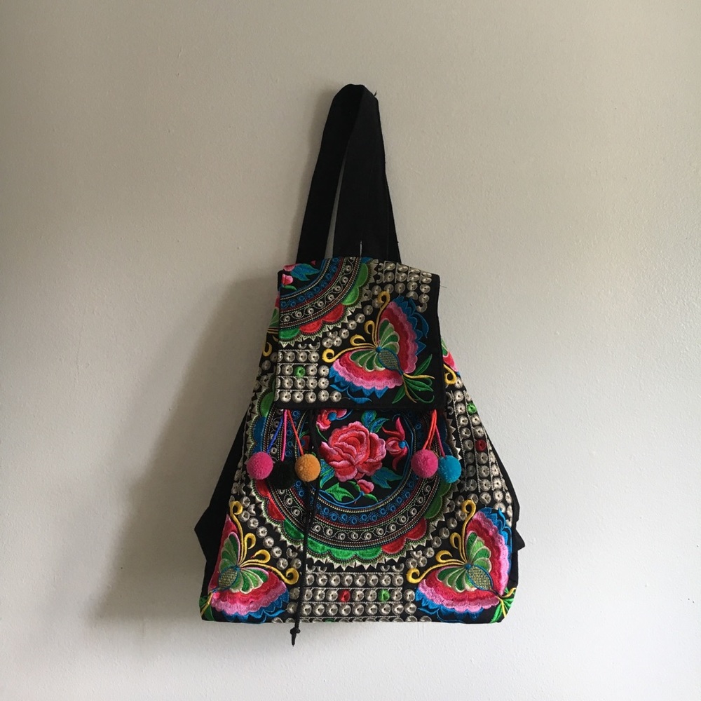 Floral Backpack