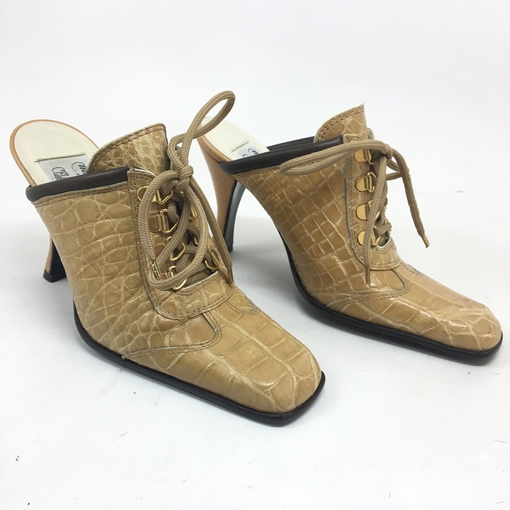 Mauri women alligator shoe 👠