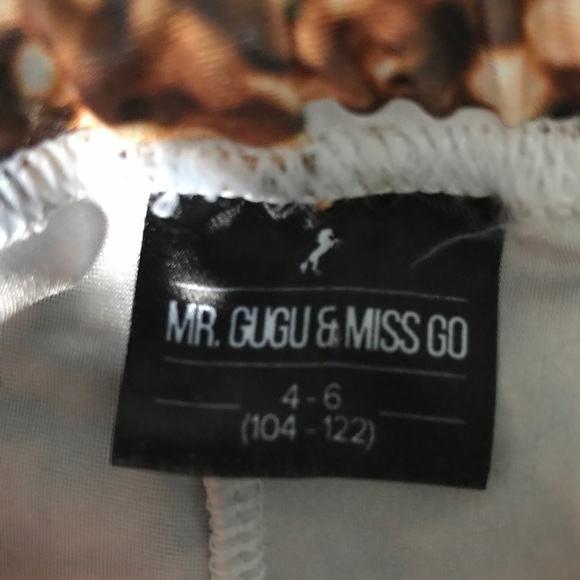 🔆 girls "gold sequin" look leggings - Picture 4 of 4