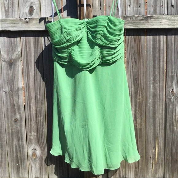Chiffon strapless - Picture 1 of 3