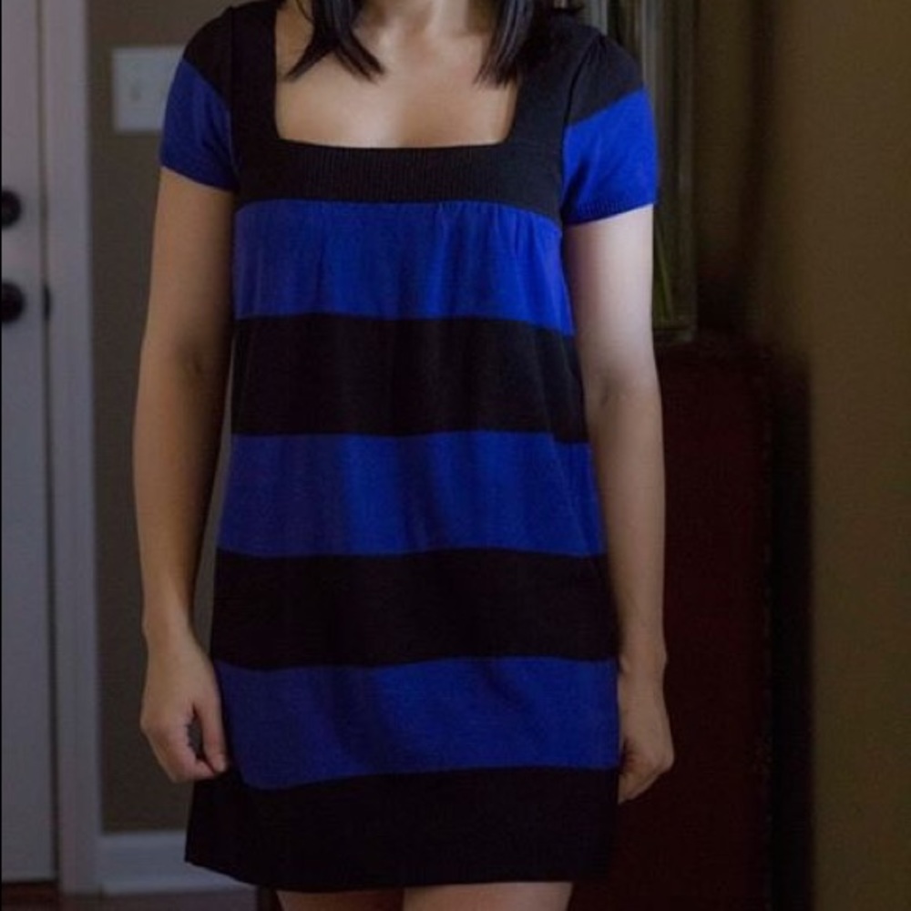 🎉SALE🎉 NEW Blue & Black Tunic/Dress