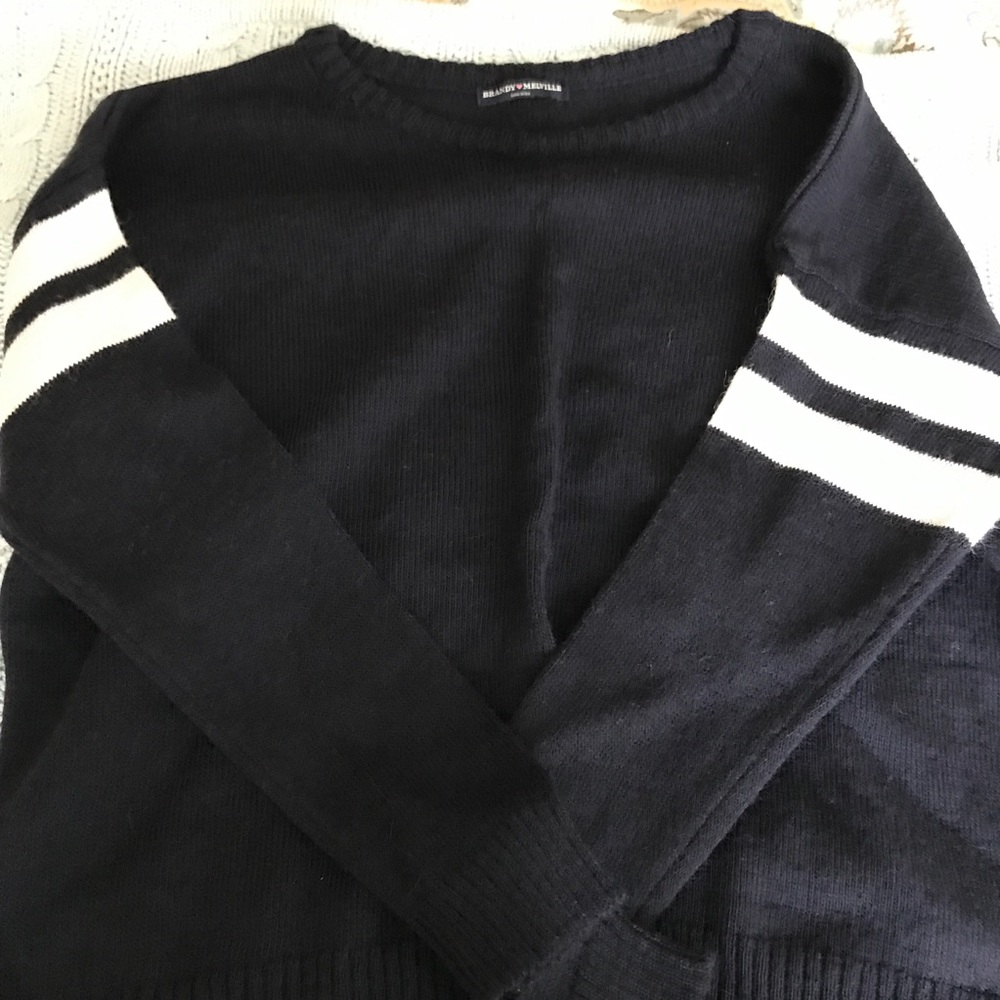 brandy melville navy sweater
