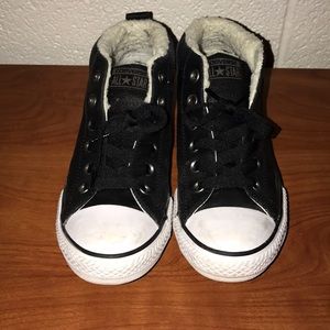 High Top Fur All Star Converse