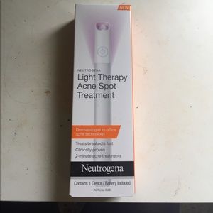 Light acne spot therapy