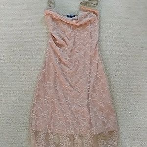 Vintage betsy johnson early nineties cream slip