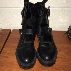 Zara Ankle Boots with Fur