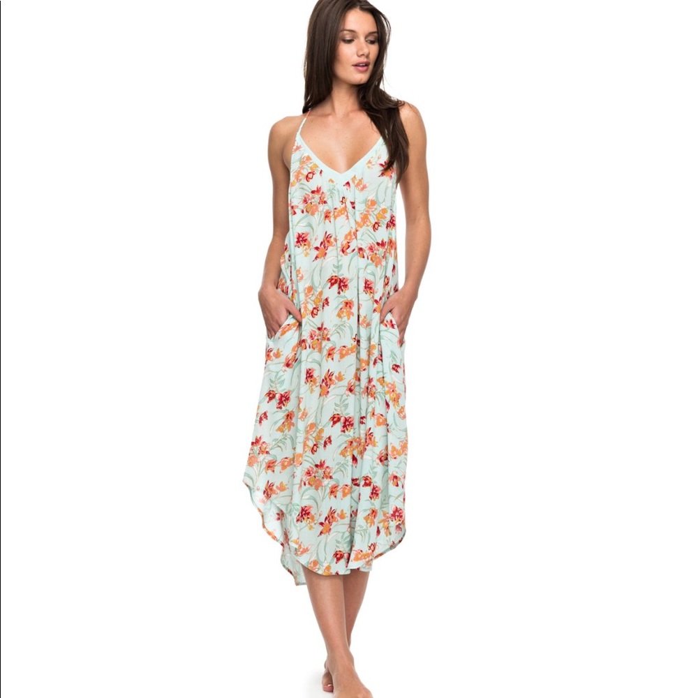 ROXY Cat Fish Midi Dress