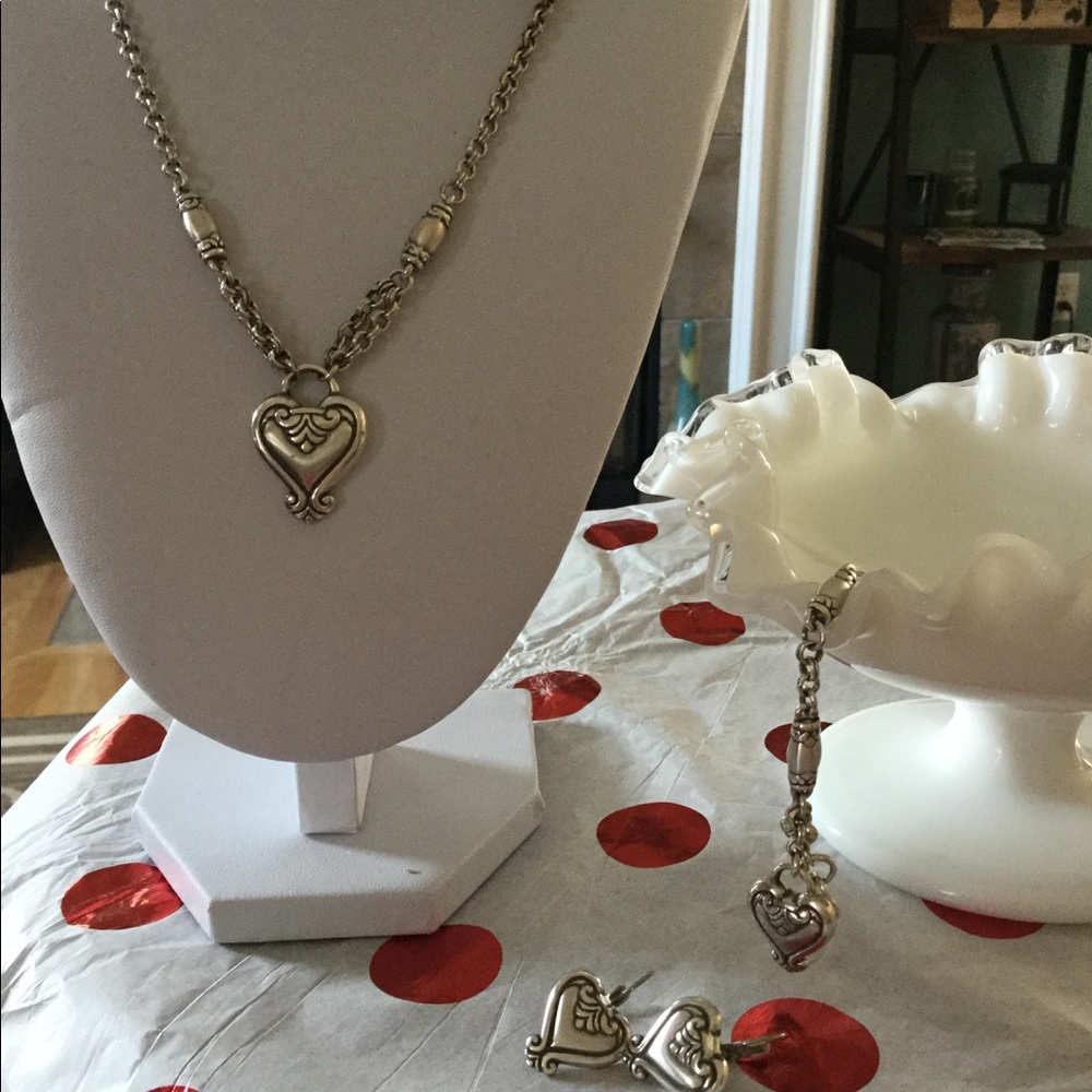 Brighton necklace, bracelet & earring set