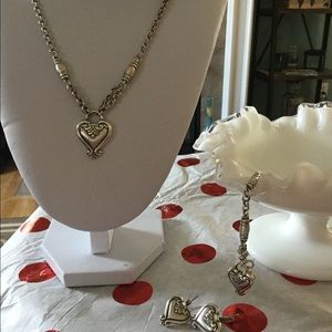 Brighton necklace, bracelet & earring set