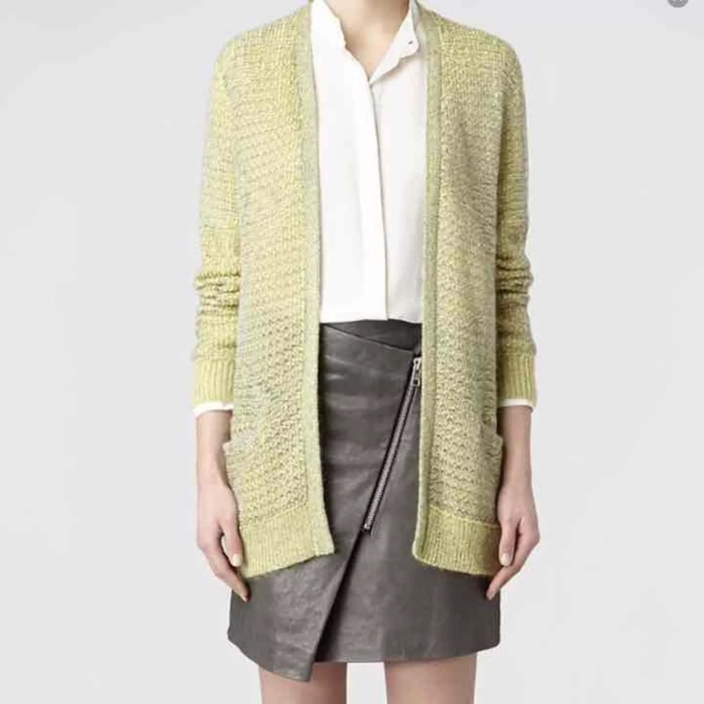 ALL SAINTS wool blend cardigan
