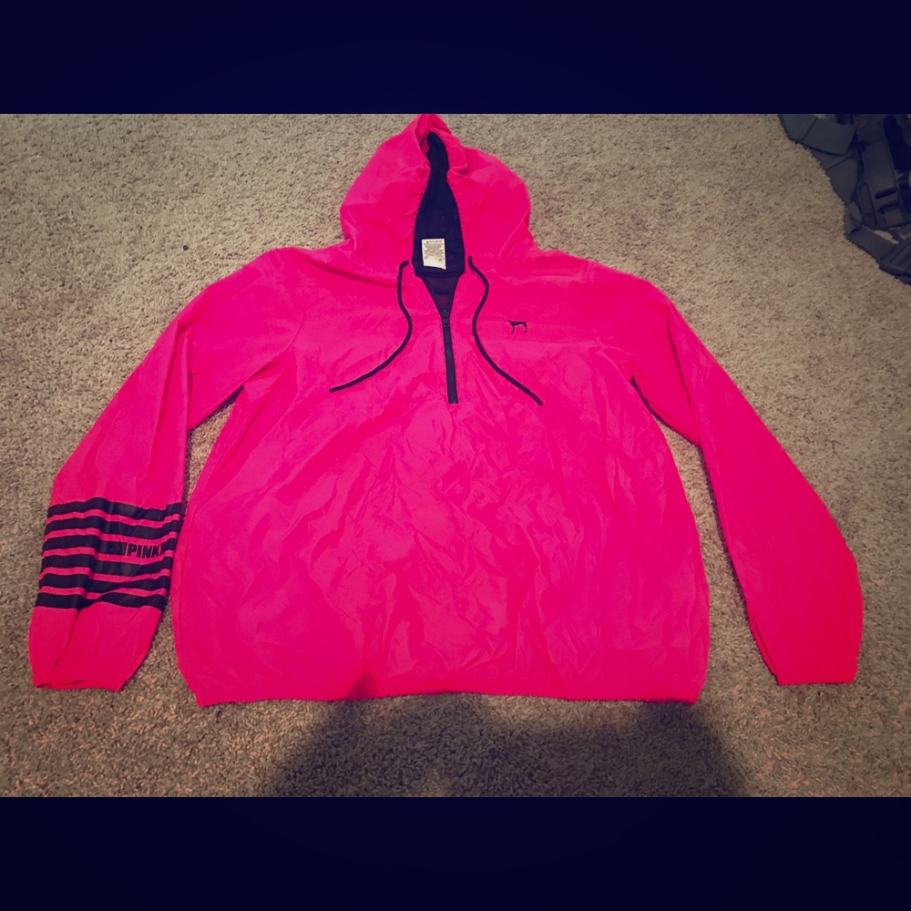 PINK rain jacket