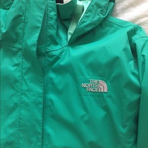 North Face rain jacket
