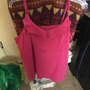 Pajama jeans tank top in pink