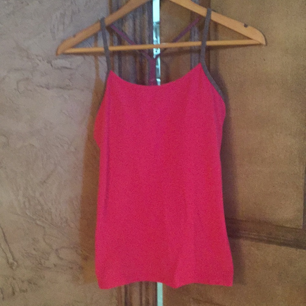 Lululemon Power Y Tank Pink Size 10