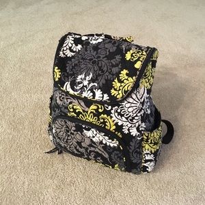 Vera Bradley Backpack w/ Water Bottle Pockets