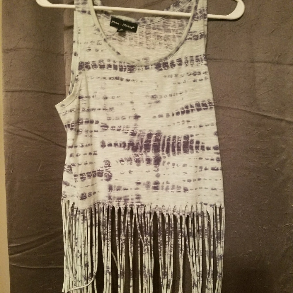 Fringe crop top
