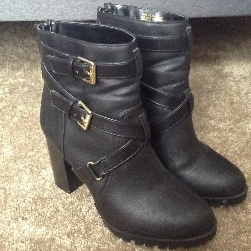 Black booties