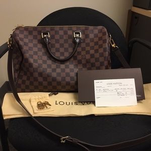 Louis Vouitton LV Speedy 35 Crossbody