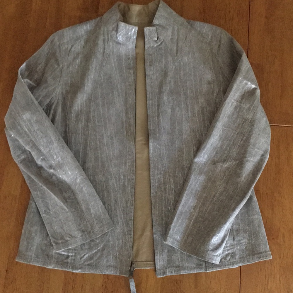 Chico's Leather Jacket