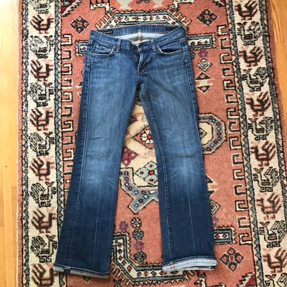 CITIZENS OF HUMANITY Bootcut, Low-rise Jeans Sz 29 - Picture 2 of 8