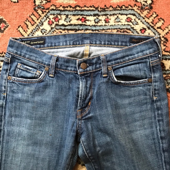 CITIZENS OF HUMANITY Bootcut, Low-rise Jeans Sz 29 - Picture 5 of 8