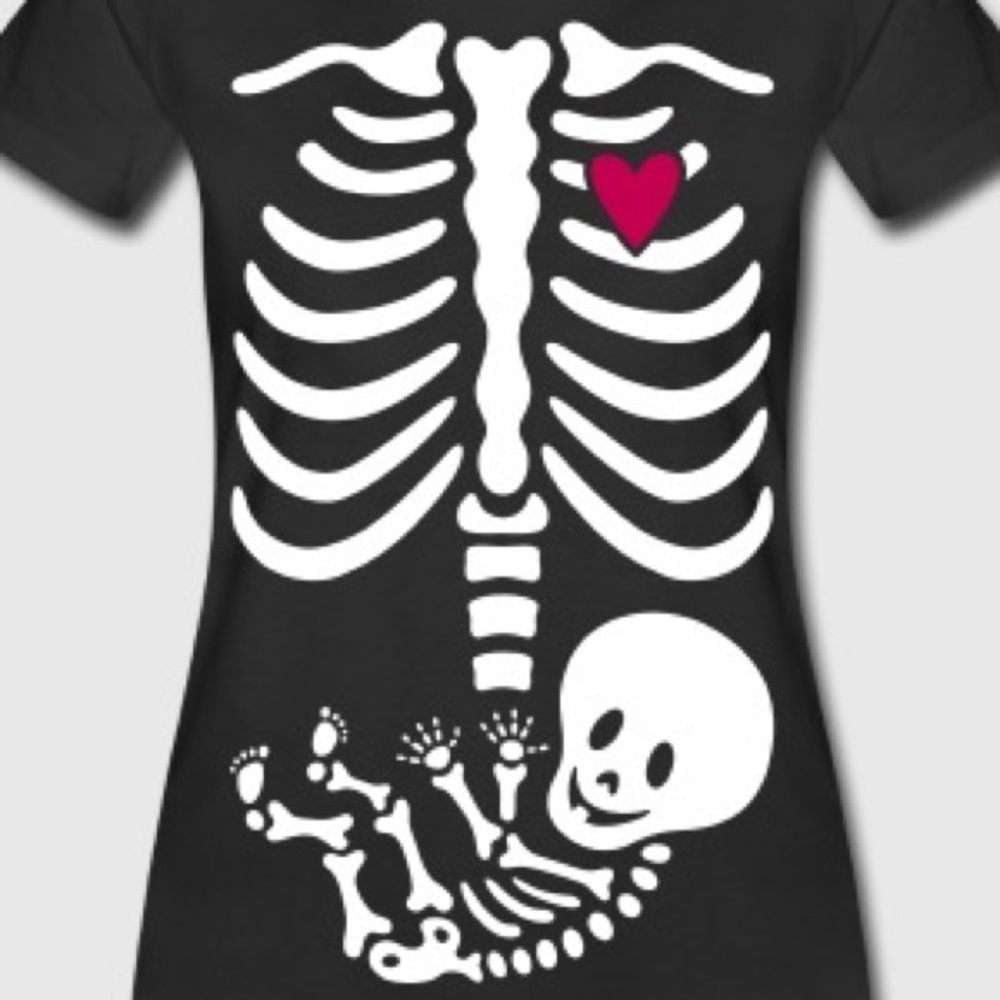 🎃 Maternity Skeleton Tee 🎃