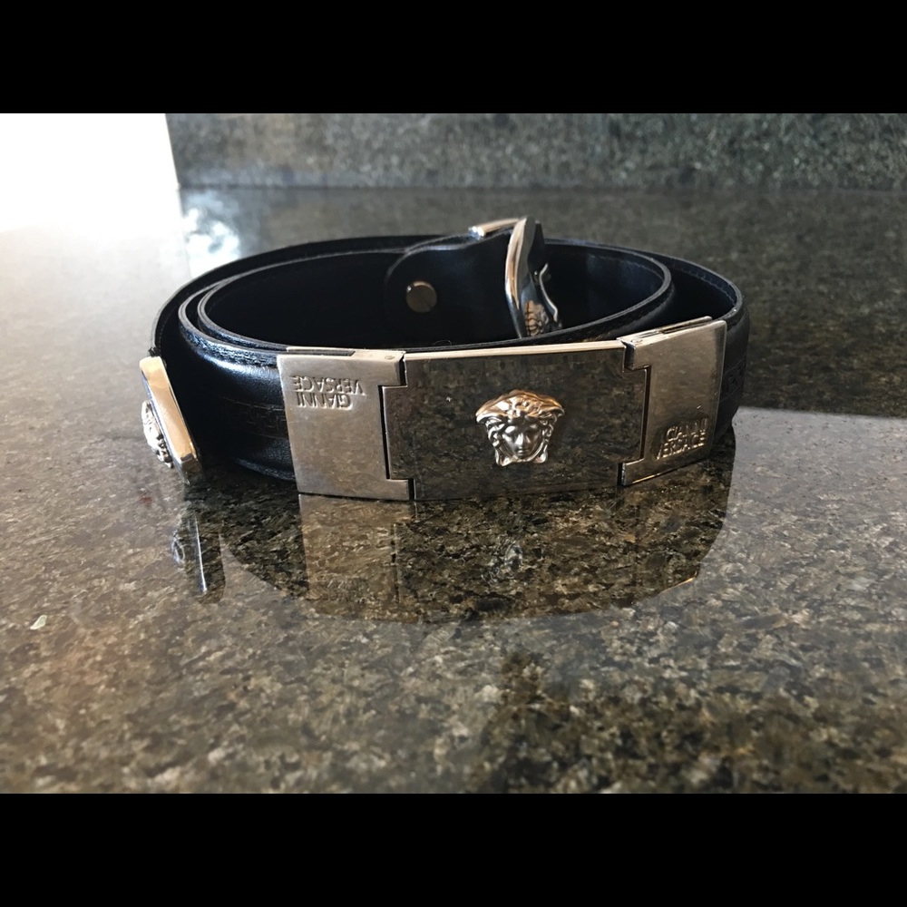 Authentic Versace medusa head logo