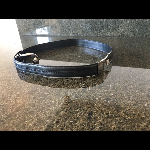 Authentic Versace medusa head logo