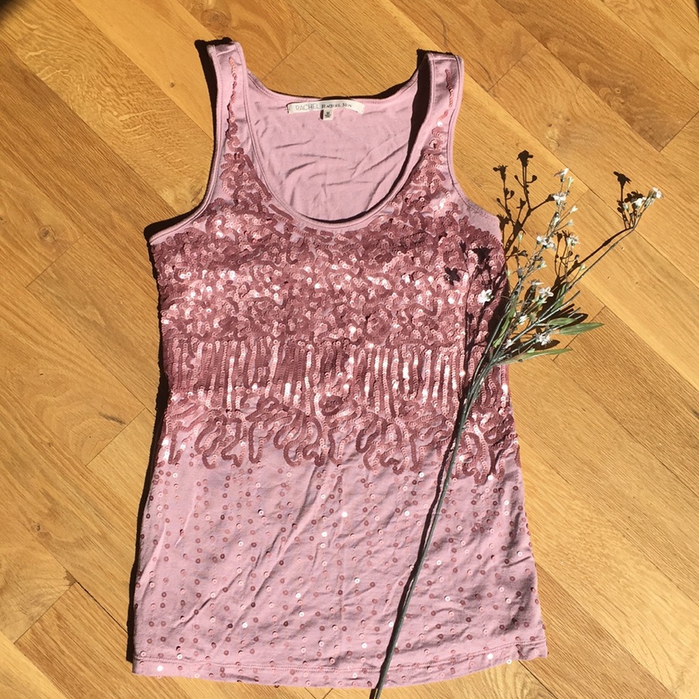 NWOT Rachel Roy Sequin Tank