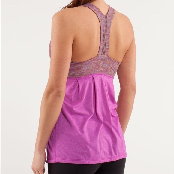Lululemon Power Dance Tank 6 ultraviolet wee space - Picture 2 of 7