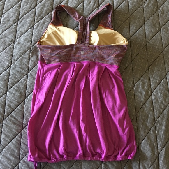 Lululemon Power Dance Tank 6 ultraviolet wee space - Picture 4 of 7