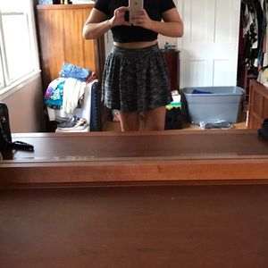 FREE PEOPLE fall/winter black & grey skirt 👑