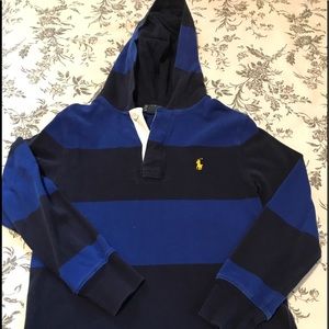 Polo Ralph Lauren striped hooded long sleeve