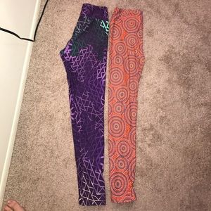 LulaRoe one size leggings bundle