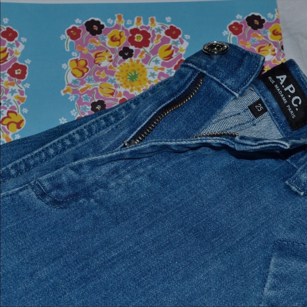 A.P.C American Trousers (stoned washed indigo)