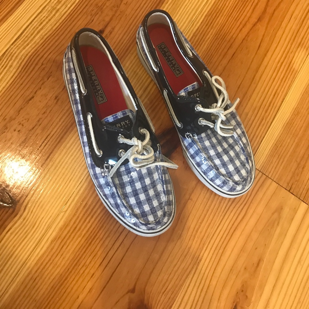 Sorry sequin checkered